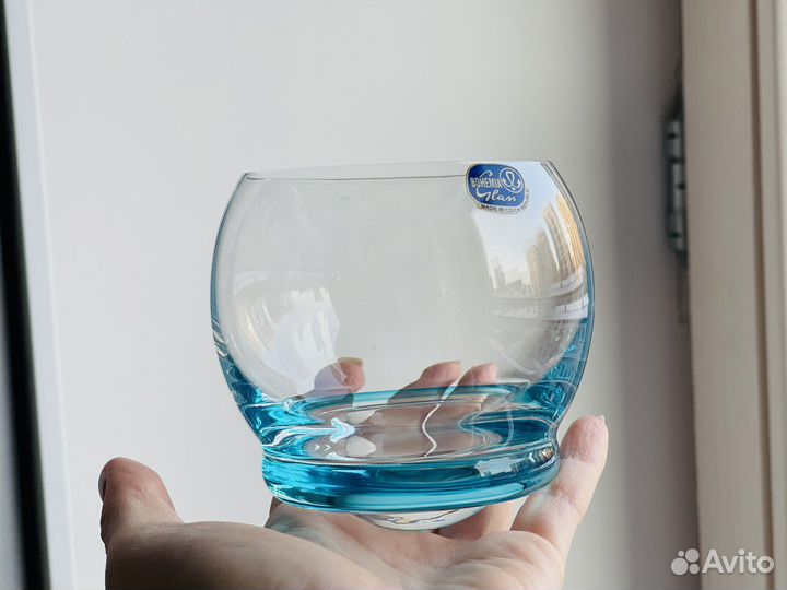 Хрустальные стаканы Bohemia