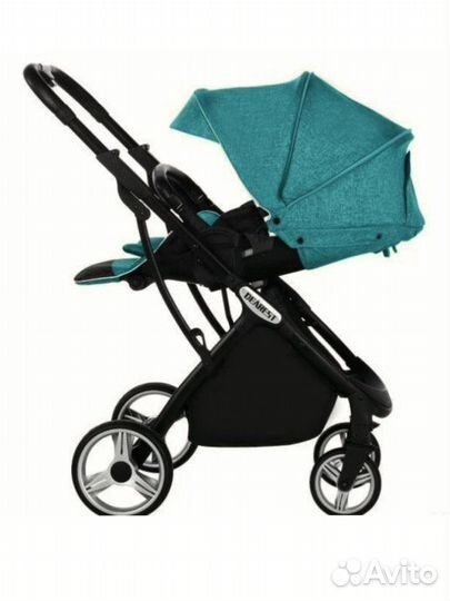 Коляска Dearest 1108 2021г. реверс.блок (изумруд)