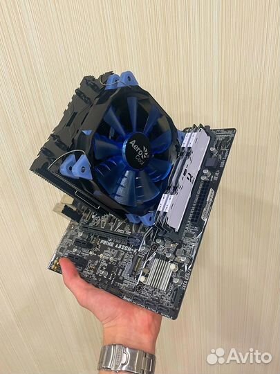 Комплект Ryzen 5 1600 + A320 AM4+16GB DDR4 +Кулер