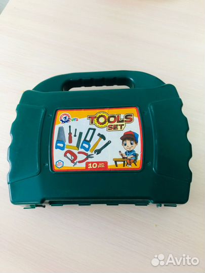 Детский набор инструментов в чемодане