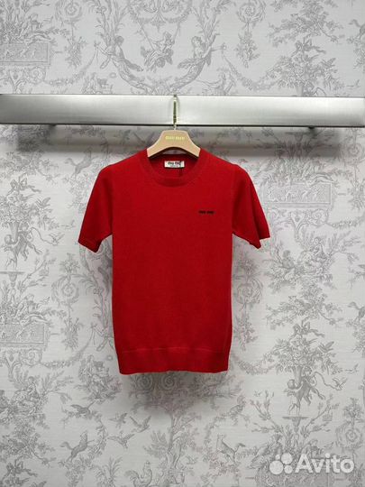 Футболка трикотажная Miu Miu