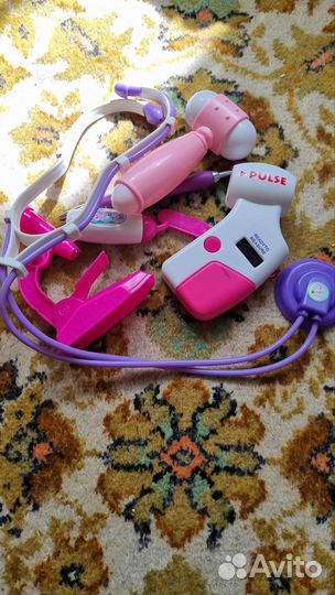 Игровой набор доктор Плюшева