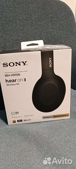 Беспроводные наушники Sony WH-H910N