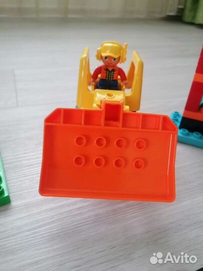 Lego duplo большая стройка 10813