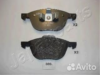 Колодки mazda 3 /5 02 PA300AF Japanparts