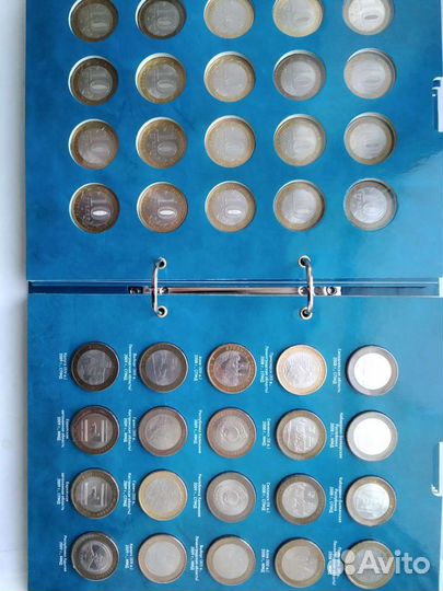 Набор биметаллических, юбилейных монет