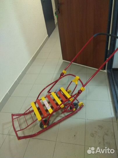 Санки на колесах