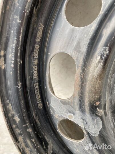 Mazda 3 диск штампованный R 15