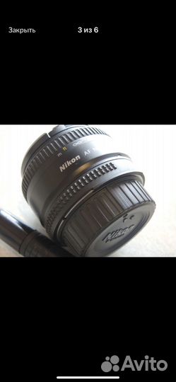 Nikon 50 1.8 d в отличном состоянии