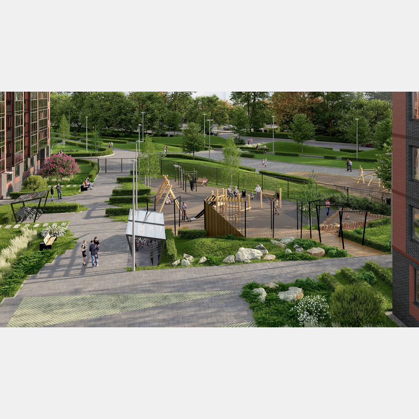 2-к. квартира, 63,5 м², 16/23 эт.