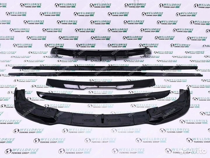 Обвес BMW 5 E60 M-Tech лезвия спойлеры