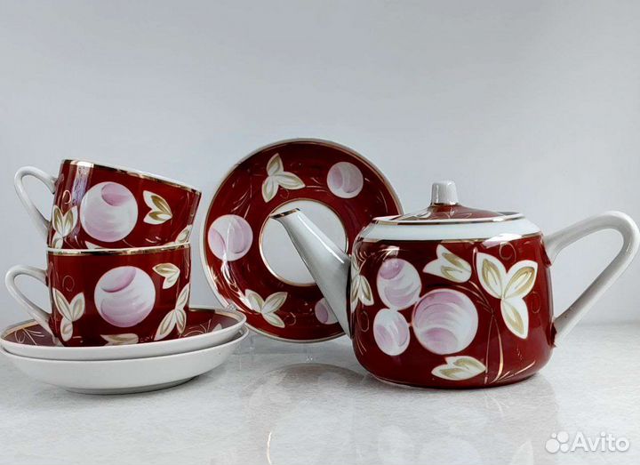 Чайный сервиз вербилки СССР