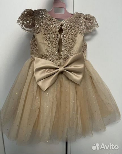 Платье для девочки 80 см
