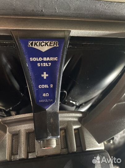 Сабвуфер kicker s12l7