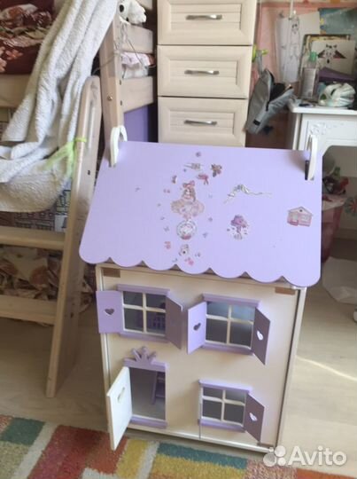 Домик для кукол деревянный