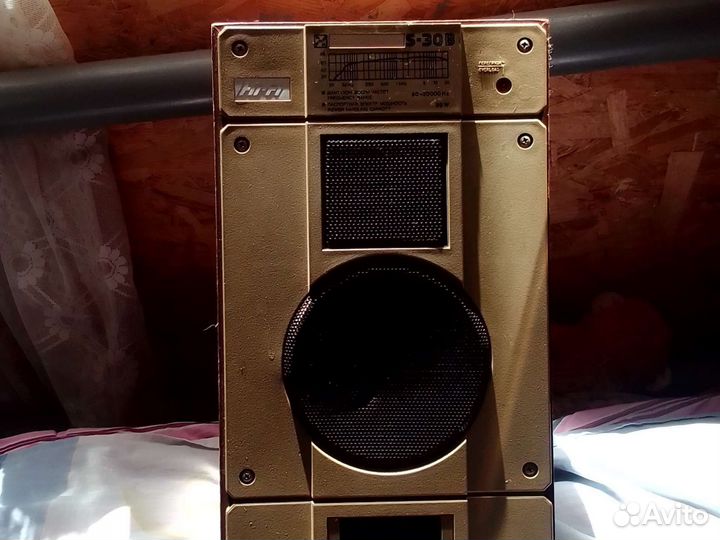 Акустические колонки радиотехнику s30в