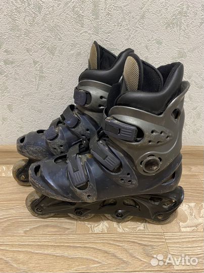 Роликовые коньки, р. 38