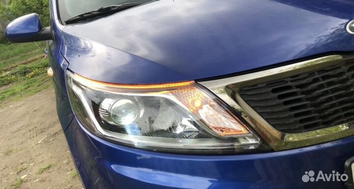 Фары Kia Rio 3 - под led лампы (линзы)