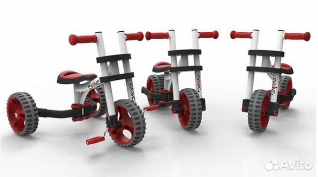 Велосипед + велобег 3 в 1