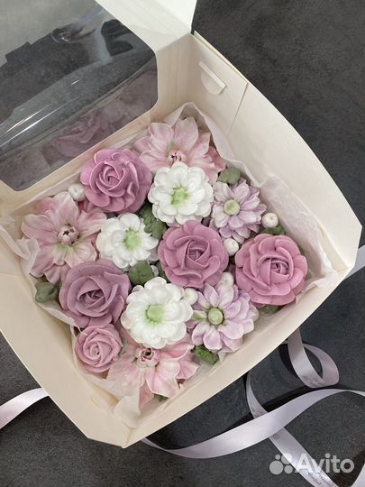 Зефирные цветы