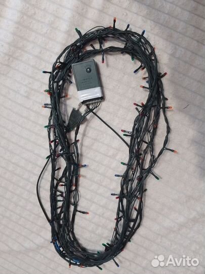 Гирлянда 7м, красный не горит