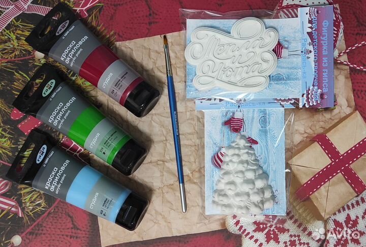 Фигурки из гипса