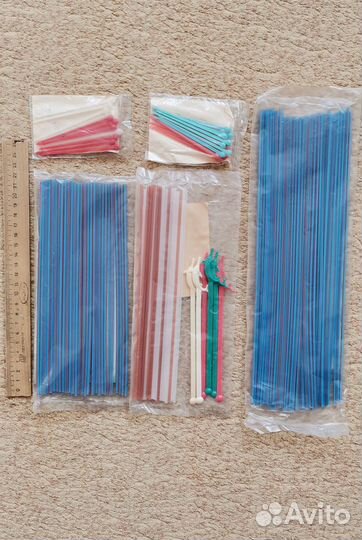 Набор для коктейля и канапе СССР новый