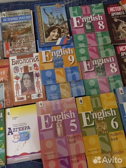 Учебники 1-11 класс все предметы