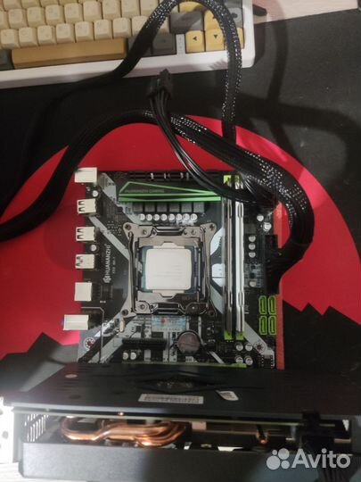 Материнская плата lga2011v3+процессор