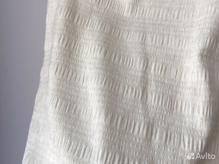 Женская льняная футболка бежевая 52 54 р-р лен