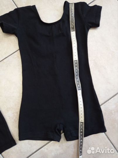 Купальник, чешки, балетки для гимнастики 110 см