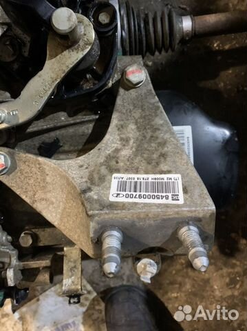 Кронштеин кпп ваз x-rey