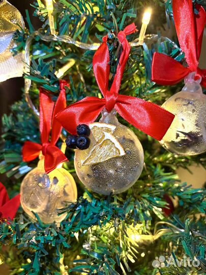 Новогодние чайные бомбочки / чайные бомбочки