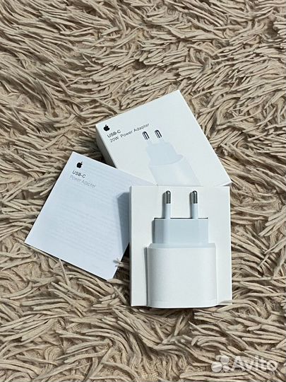 Блок быстрой зарядки Apple Type-C оригинал