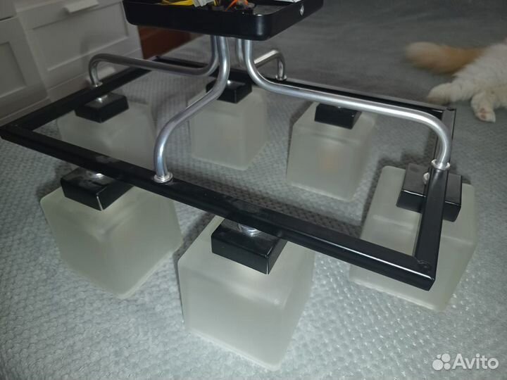 Люстра потолочная светодиодная бу