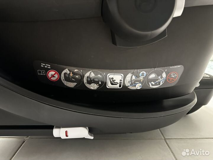 Автолюлька cybex aton m i-size с базой isofix
