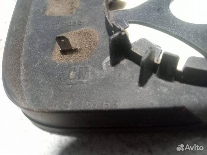 Стекло зеркала наружного левого левое Opel Omega B