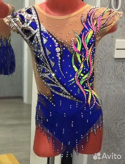 Купальник для художествен. гимнастики с предметами