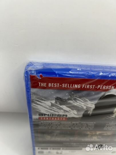 PS5 Sniper Ghost Warrior 1&2 поврежденная коробка