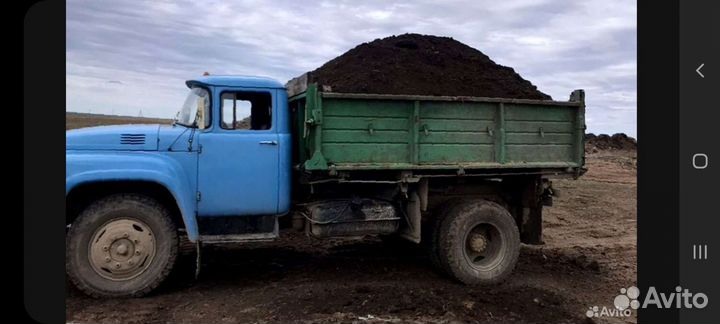 Перегной навоз доставка 5-10 тонн