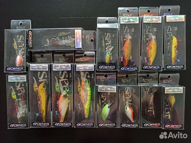 Воблеры sprut