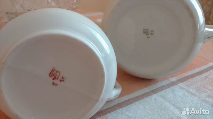 Чайный набор «Роза». Пролетарий. СССР