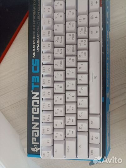 Игровая механическая клавиатура panteon t3 cs