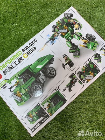 Конструктор - трансформер: грузовик, 535 деталей