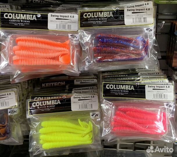 Keitech 4.0 Резина на судака / щуку