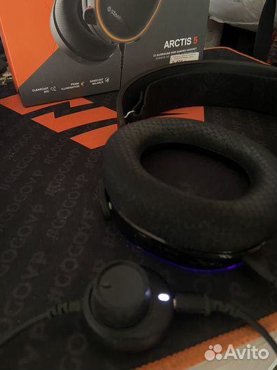 Наушники steelseries arctis 5