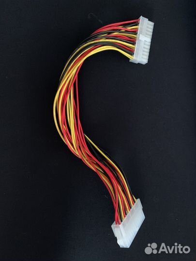 Кабель удлинитель 24 pin питания платы
