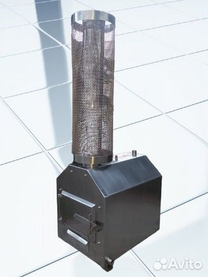 Печь для купели наружного типа 60-65 кВт aisi 304