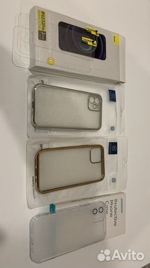 Защитное стекло iPhone 12 и 12 PRO baseus