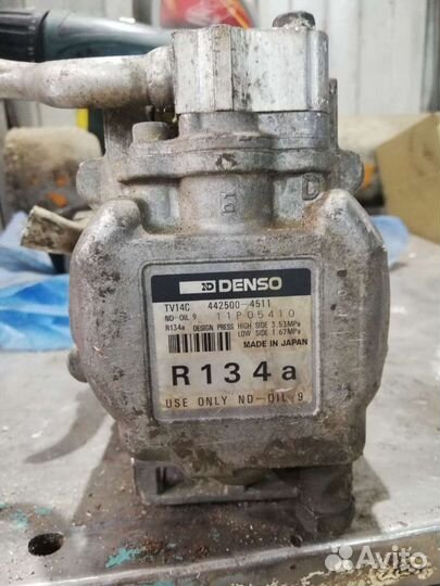 Компрессор кондиционера Субару